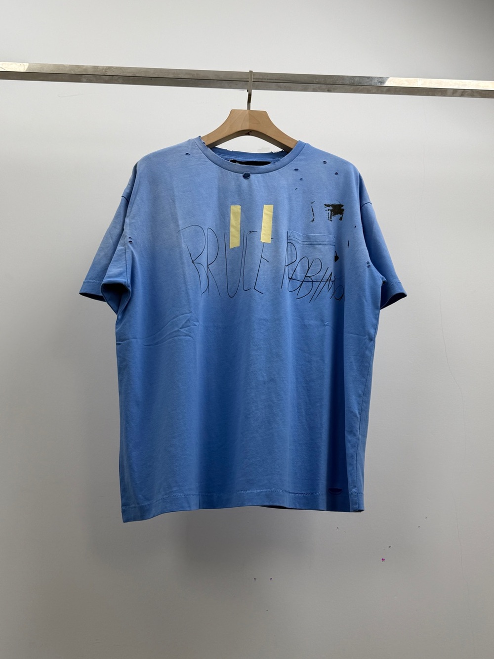 Blue Short Sleeve Graphic Tee